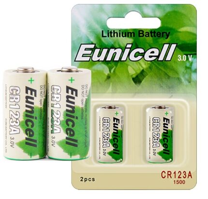 CR123A Battery 1500mAh 3V