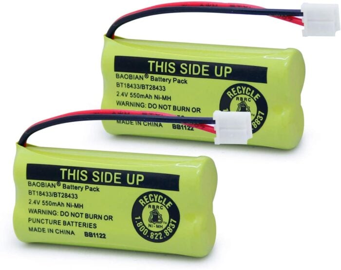 BT8001 Battery 800mAh 2.4V - Image 2