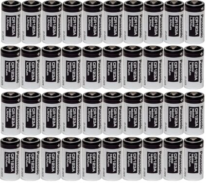 CR123A Battery 1400mAh 3V